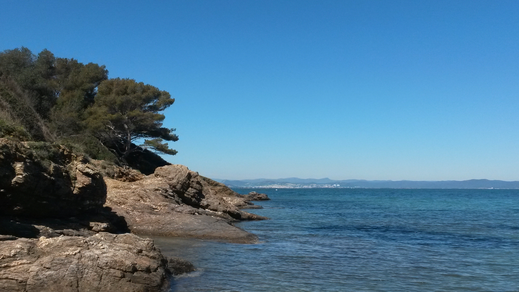 Porquerolles vue mer